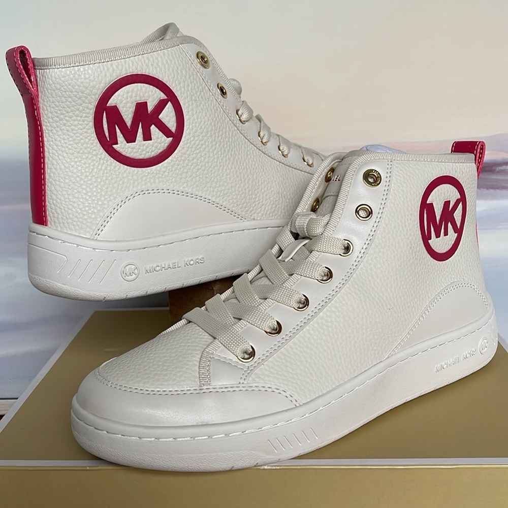 MICHAEL KORS SHEA MID HIGH TOP
FAUX LEATHER
49R4SHFE5L
ELECTRIC PINK
Sneakers